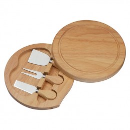 Set cașcaval din lemn - 8251213, Beige