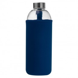 Sticlă de 1l cu husă neopren - 6242744, Dark Blue