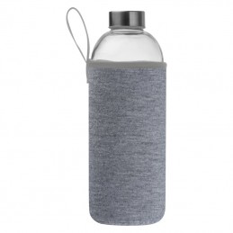 Sticlă de 1l cu husă neopren - 6242707, Grey