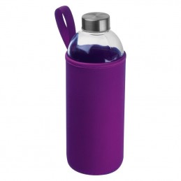 Sticlă de 1l cu husă neopren - 6242712, Violet