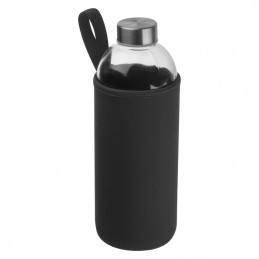 Sticlă de 1l cu husă neopren - 6242703, Black