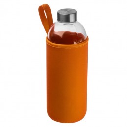 Sticlă de 1l cu husă neopren - 6242710, Orange