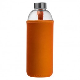 Sticlă de 1l cu husă neopren - 6242710, Orange