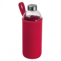 Sticlă de 1l cu husă neopren - 6242705, Red