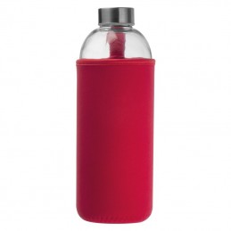 Sticlă de 1l cu husă neopren - 6242705, Red