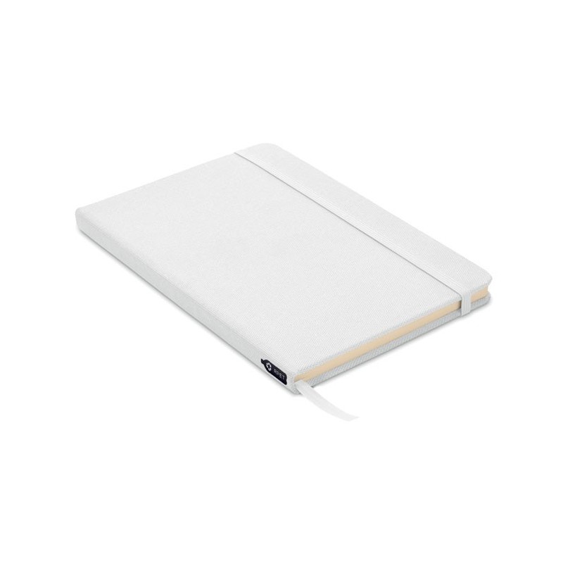 NOTE RPET - Notes A5 cu copertă RPET 600D MO9966-06, White NOTE RPET - Notes A5 cu copertă RPET 600D MO9966-06, White