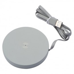 Încărcător wireless din ciment Limestone - 2242507, Grey