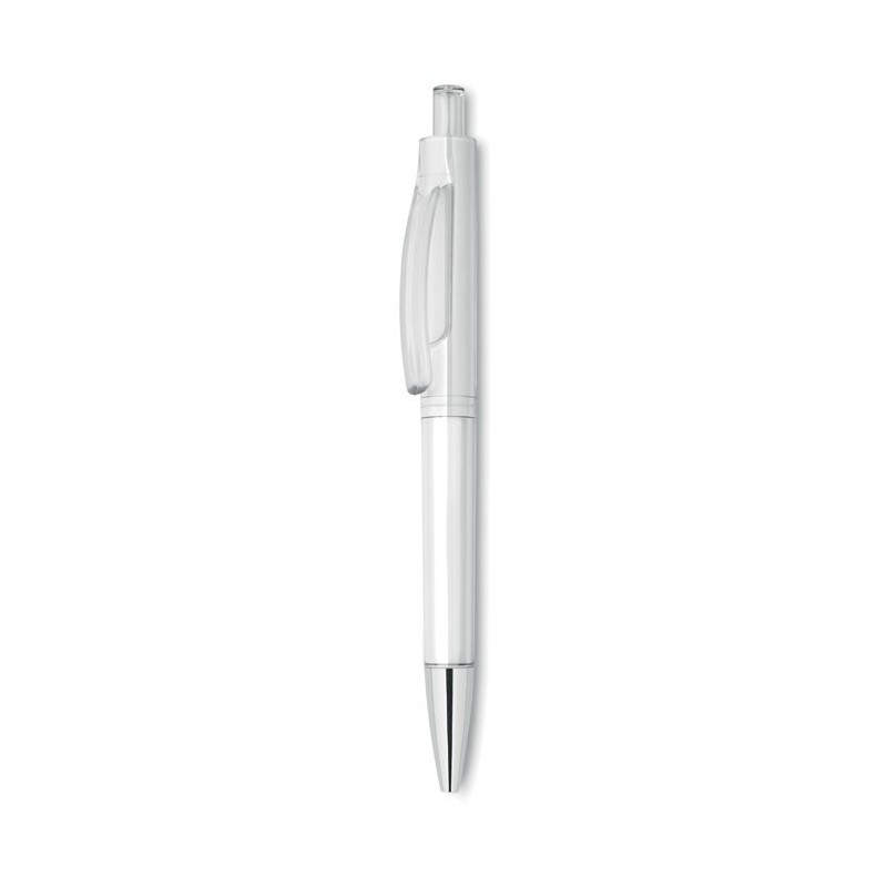 LUCERNE - Pix cu deschidere prin apăsare MO8813-26, Transparent white LUCERNE - Pix cu deschidere prin apăsare MO8813-26, Transparent white