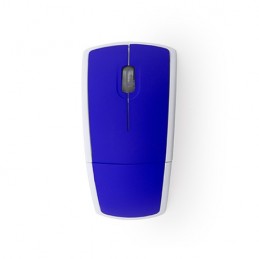 JERRY. Mouse pliant fără fir cu senzor optic, IA3052 - Albastru