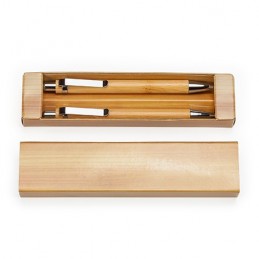 KIOTO. Set pix și creion mecanic din bambus, HW8036 - BEIGE