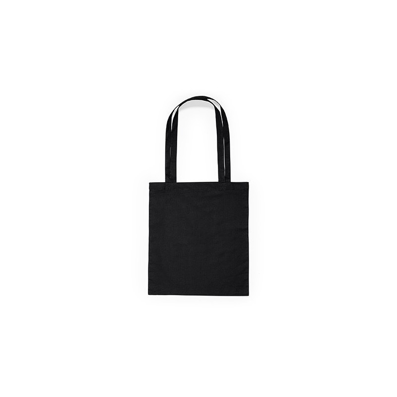 KNOLL. Sacosa bumbac colorat cu manere lungi, BO7521 - BLACK KNOLL. Sacosa bumbac colorat cu manere lungi, BO7521 - BLACK