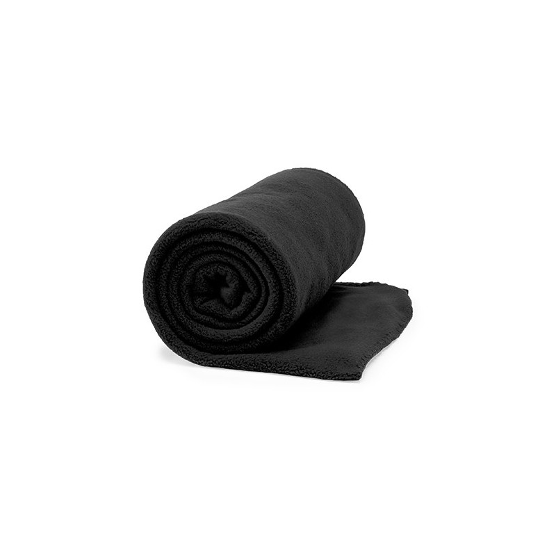 LAMBERT. Pătură din fleece de 180 g/m², BK5621 - BLACK