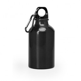 YACA. Bidon de aluminiu cu carabină 330 ml, MD4004 - BLACK