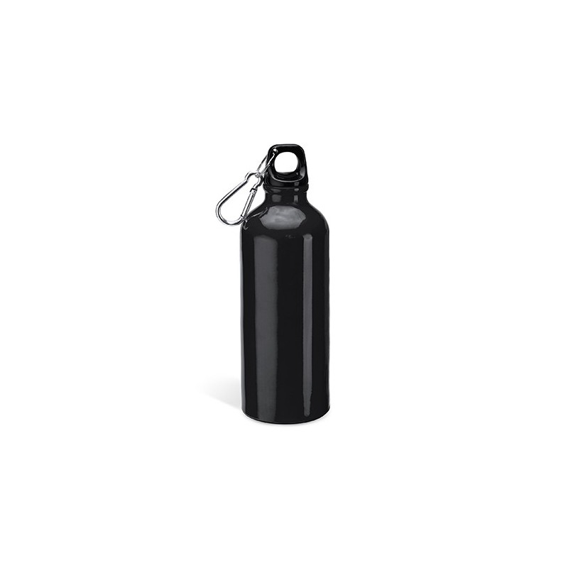 BAOBAB. Bidon de aluminiu cu carabină 800 ml, MD4049 - BLACK