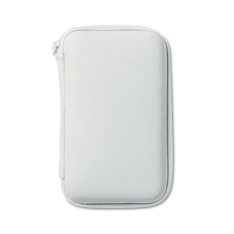 SUPERPOUCH - Set de călătorii cu încărcător MO8412-06, White SUPERPOUCH - Set de călătorii cu încărcător MO8412-06, White