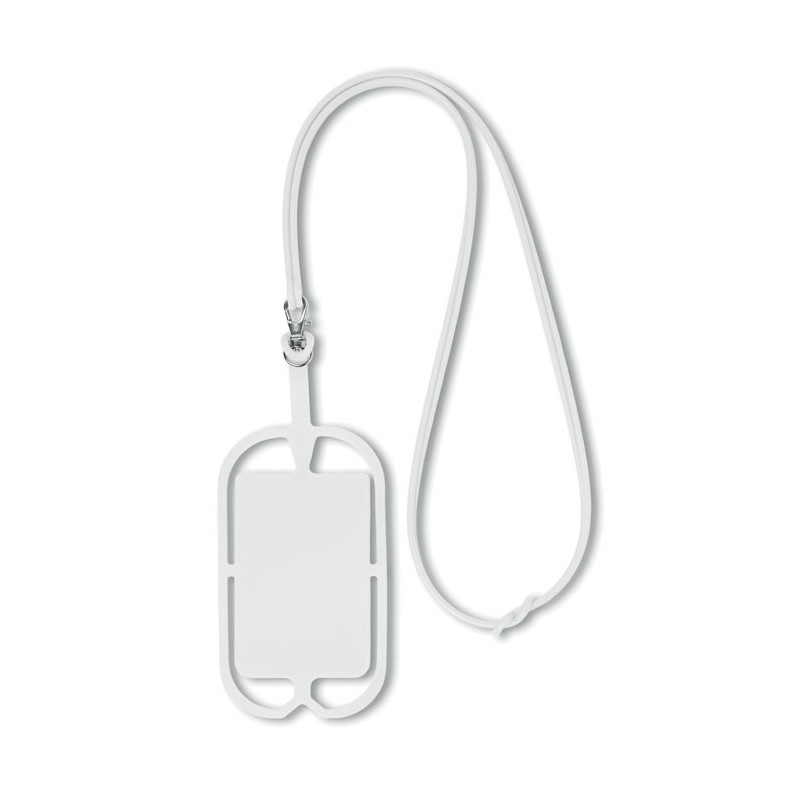 SILIHANGER - Suport silicon telefon         MO8898-06, White