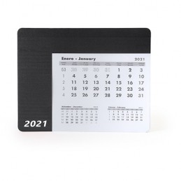 SERBAL. Mousepad dreptunghiular cu calendar., IA3017 - BLACK