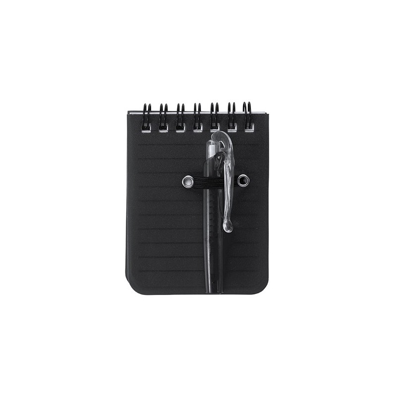 ARCO. Mini bloc de note cu spirală si 60 file liniate, NB8054 - BLACK