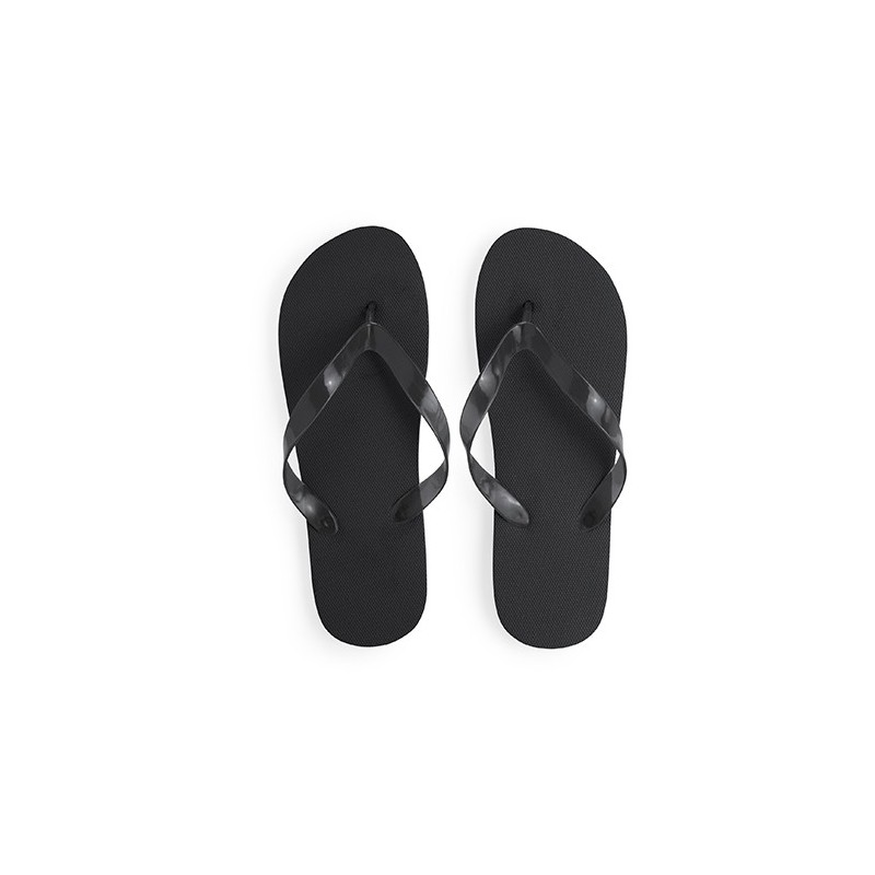 KALAY. Papuci Șlapi de plajă cu talpă din PE confortabilă, ZS8150 - BLACK