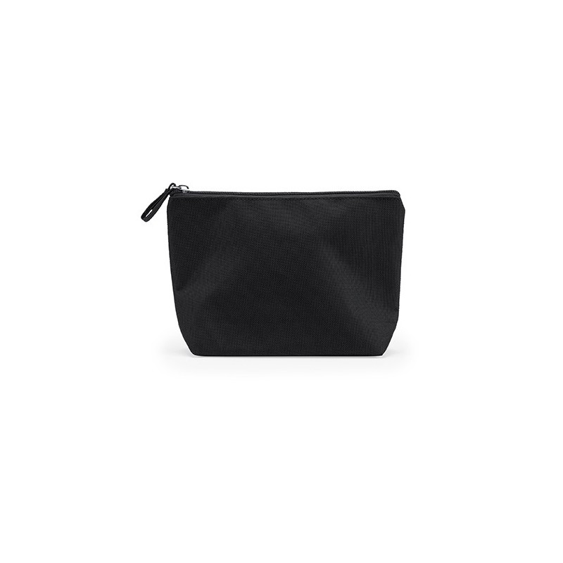 YUBARTA. Geantă cosmetice din poliester 600D cu fermoar, BO7514 - BLACK YUBARTA. Geantă cosmetice din poliester 600D cu fermoar, BO7514 - BLACK