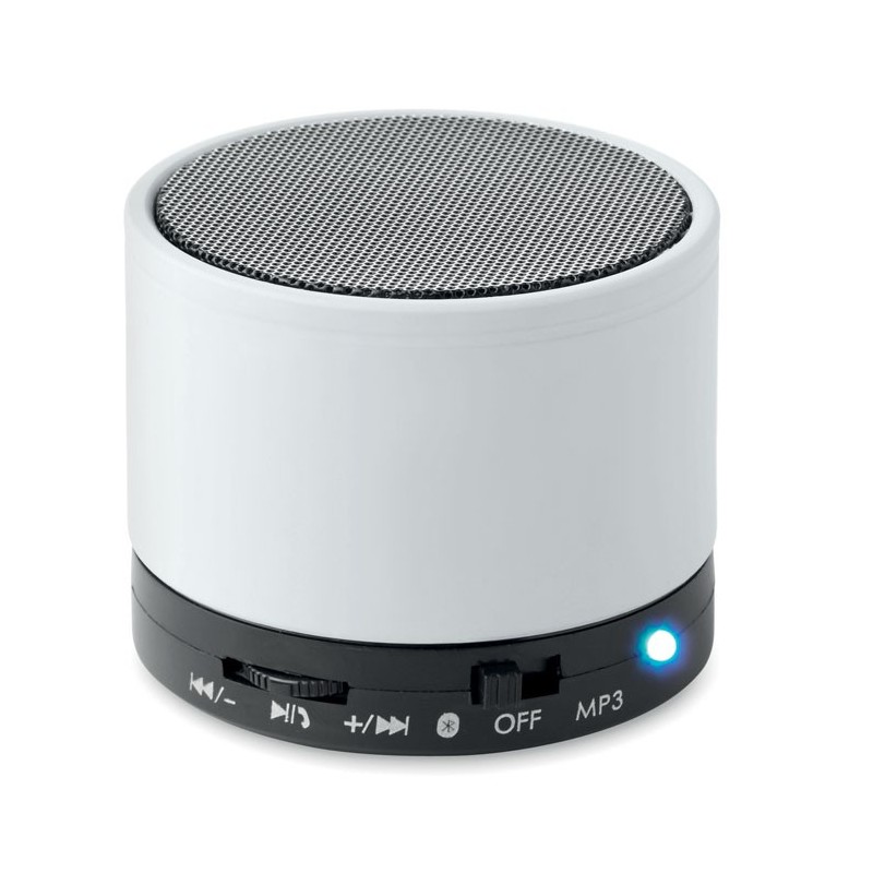 ROUND BASS - Boxă rotundă Bluetooth         MO8726-06, White