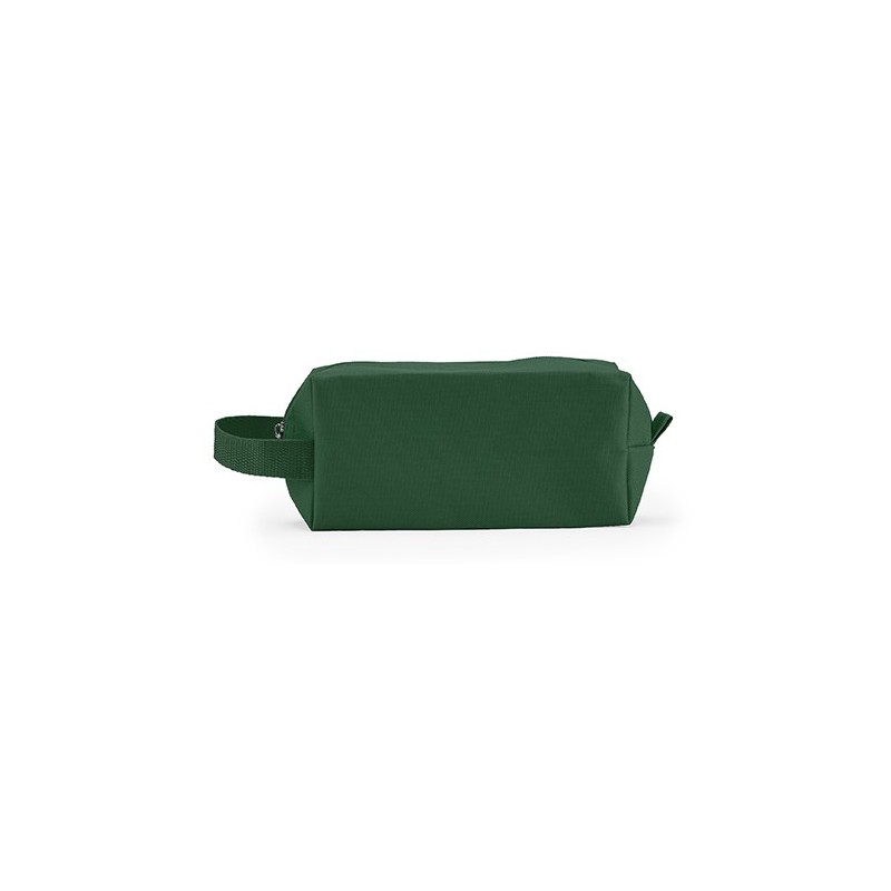 PARDELA. Geantă cosmetice din poliester 600D cu fermoar, BO7513 - BOTTLE GREEN