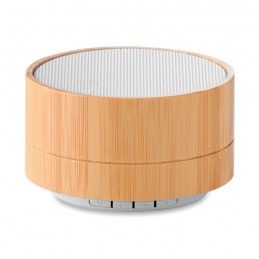 SOUND BAMBOO - Boxă Bluetooth din bambus 3W   MO9609-06, White