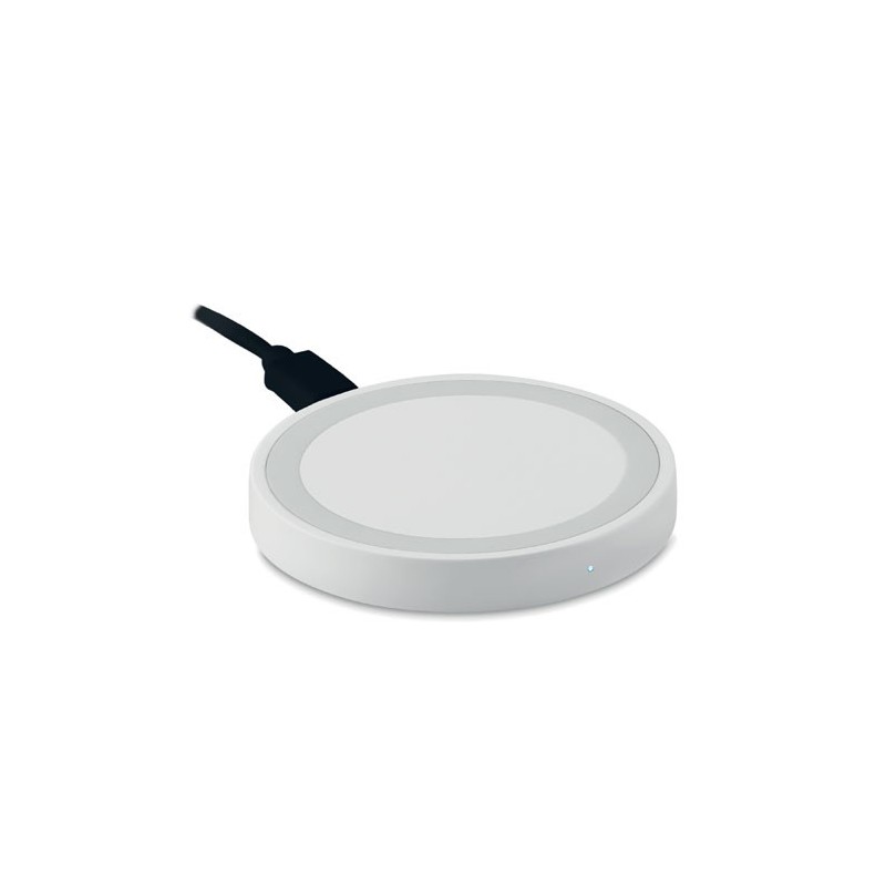 WIRELESS PLATO - Încărcător rotund mic          MO9446-06, White