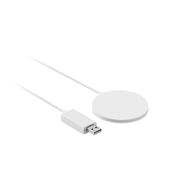 THINNY WIRELESS - Încărcător wireless subțire    MO9763-06, White