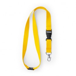 GUEST. Lanyard cu carabină, cataramă și închidere de siguranță., LY7054 - FUCHSIA