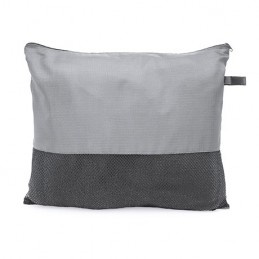 BERING. Pătură din fleece de 200 g/m² cu husă , BK5622 - HEATHER GREY