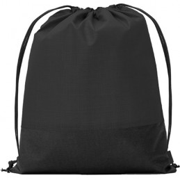 GAVILAN. Rucsac bicolor cu siret, BO7509 - Negru