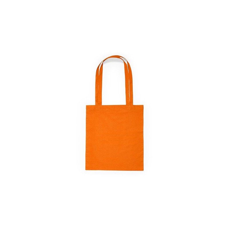 KNOLL. Sacosa bumbac colorat cu manere lungi, BO7521 - ORANGE