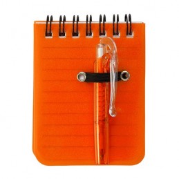 ARCO. Mini bloc de note cu spirală si 60 file liniate, NB8054 - ORANGE