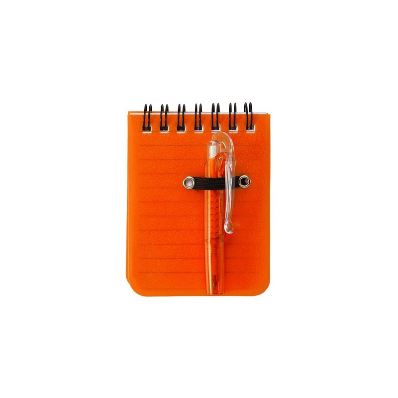 ARCO. Mini bloc de note cu spirală si 60 file liniate, NB8054 - ORANGE