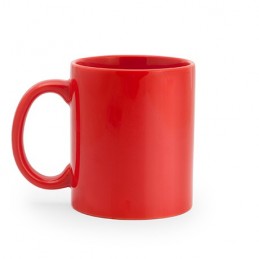 PAPAYA. Cană de ceramică de 370 ml, în cutie albă, MD4006 - RED