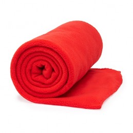 LAMBERT. Pătură din fleece de 180 g/m², BK5621 - RED
