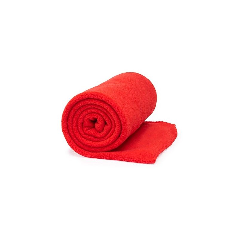 LAMBERT. Pătură din fleece de 180 g/m², BK5621 - RED