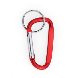 PALE. Carabină breloc din aluminiu., KO4073 - RED