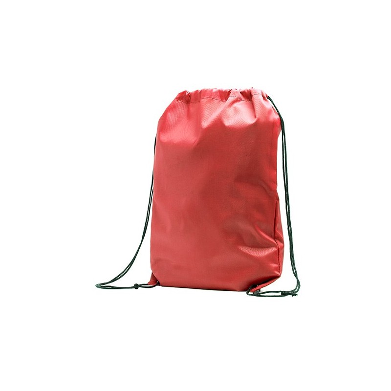 RPET LARUS. Rucsac cu siret din material reciclat RPET, BO7550 - RED