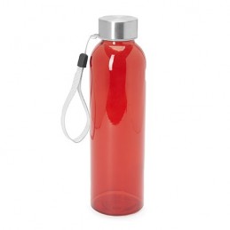 ALFE. Bidon cu capac metalic, MD4037 - RED