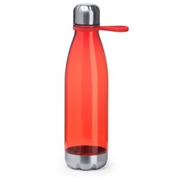 EDDO. Bidon de 700 ml din material transparent, MD4041 - RED