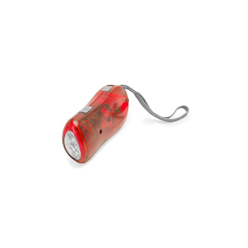 BRILL. Lanterna 3 LED cu dinam, TO0107 - RED