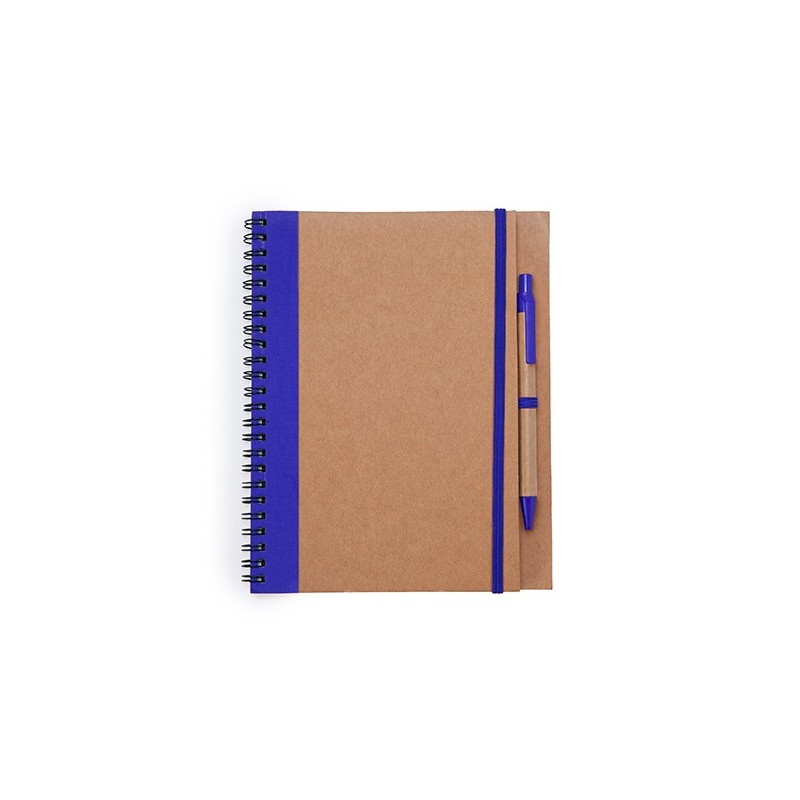 ALANI. Carnetel Caiet cu spirală si pix cu 60 file veline, NB8073 - ROYAL BLUE ALANI. Carnetel Caiet cu spirală si pix cu 60 file veline, NB8073 - ROYAL BLUE