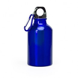 YACA. Bidon de aluminiu cu carabină 330 ml, MD4004 - ROYAL BLUE