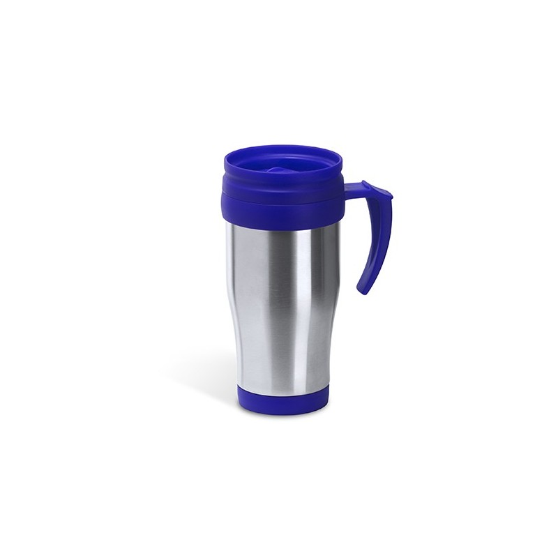 DURIAN. Cana termica cu maner PP 450 ml, MD4027 - ROYAL BLUE DURIAN. Cana termica cu maner PP 450 ml, MD4027 - ROYAL BLUE