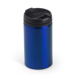 MILU. Cana Pahar  oțel inoxidabil cu capac  PP 290  ml, MD4029 - ROYAL BLUE