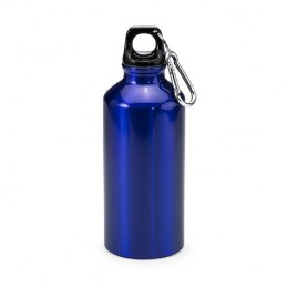 ATHLETIC. Bidon de aluminiu cu carabină 400 ml, MD4045 - ROYAL BLUE