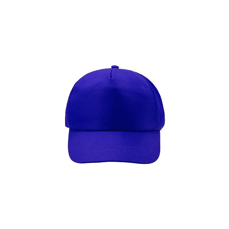 CALISTO. Șapcă din RPET cu 5 panouri, GO7050 - ROYAL BLUE