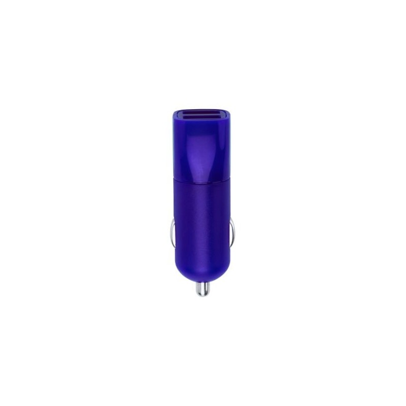 LANCER. Încărcător mașină cu două ieșiri USB. 2100 mAh, IA3002 - ROYAL BLUE